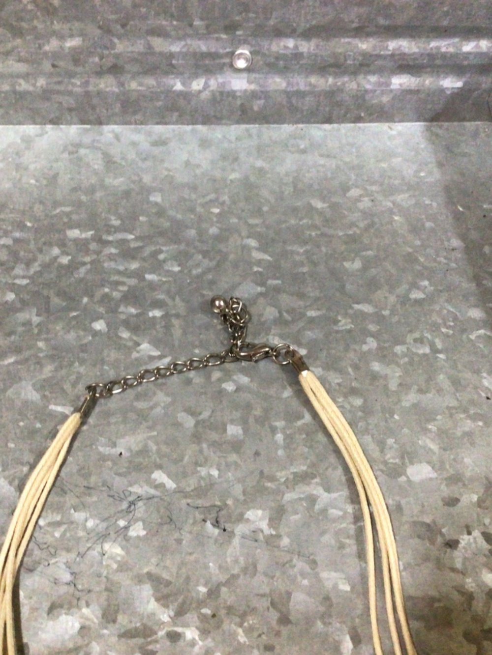 Lot of two fun necklaces. Can be worn individually or together great shape. - Picture 8 of 8